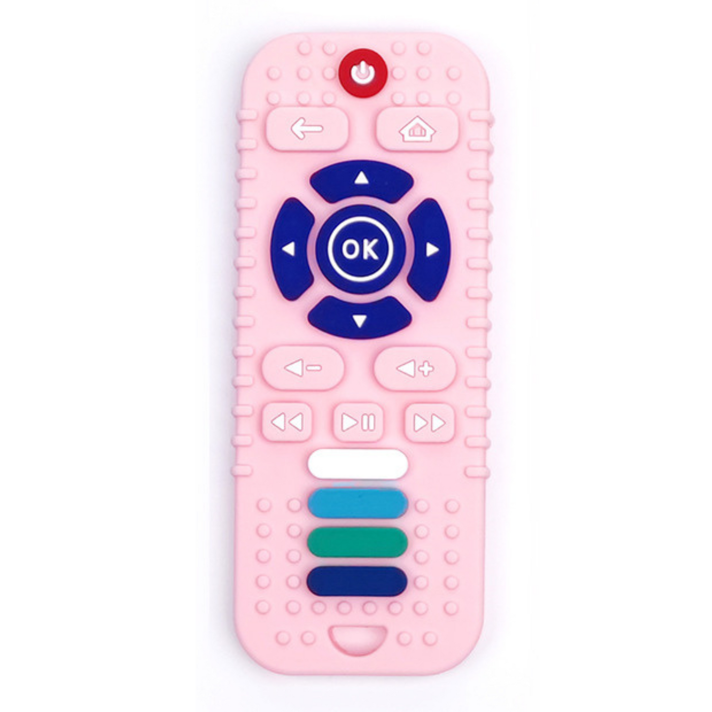 BPA free baby teether, infant chew toy remote,