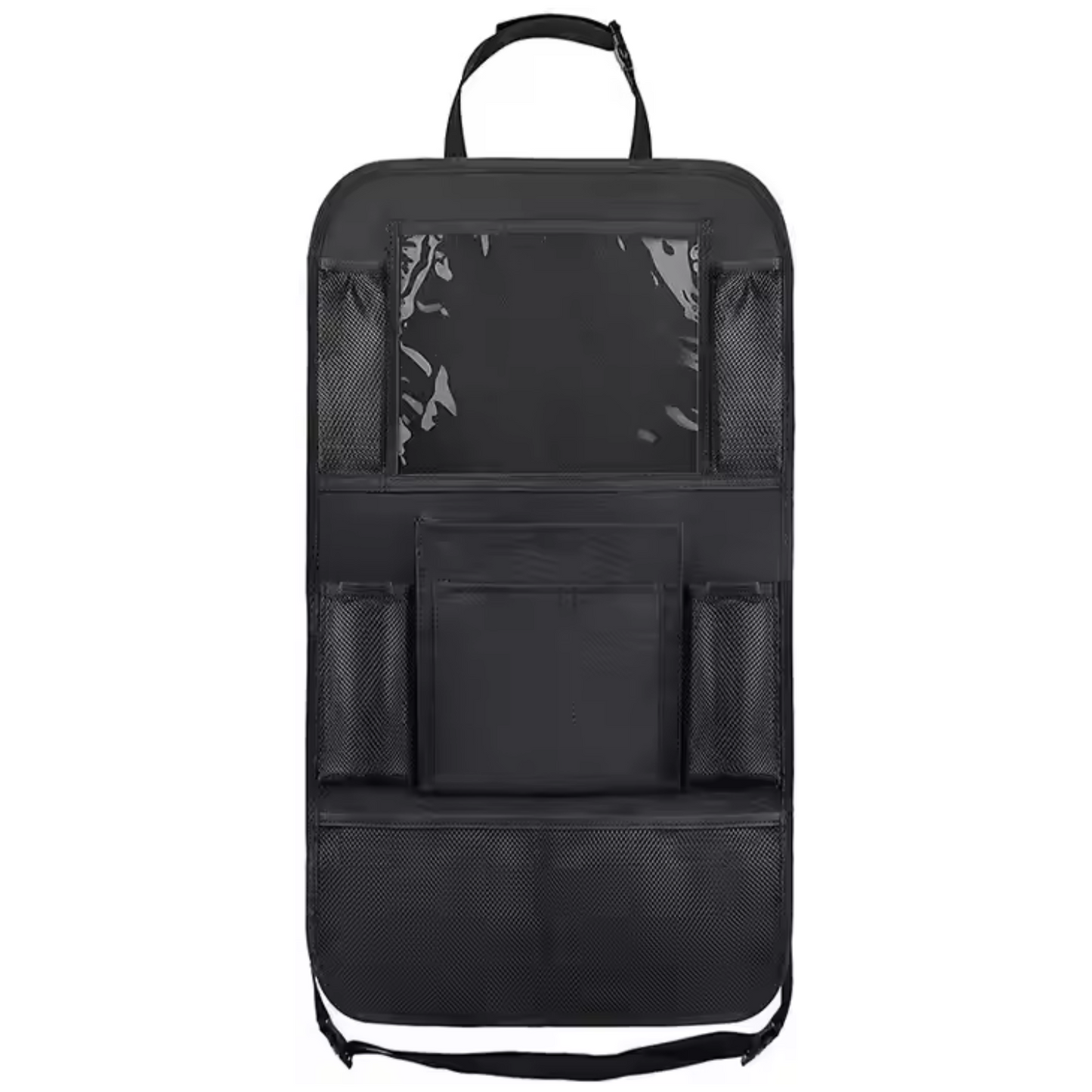 Waterproof car seat kick protector with multi-pocket storage