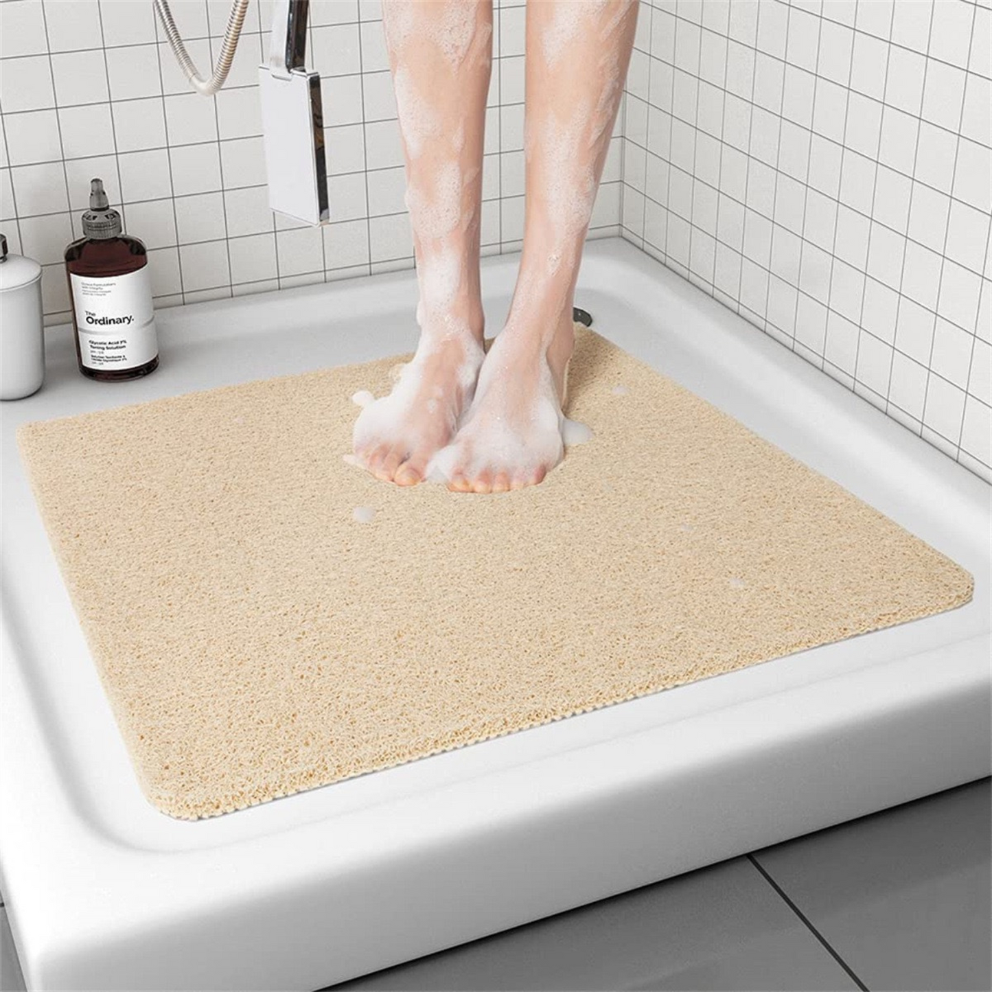Bathtub Mat Foot Scrubber – Slip-Resistant Comfort & Gentle Exfoliation