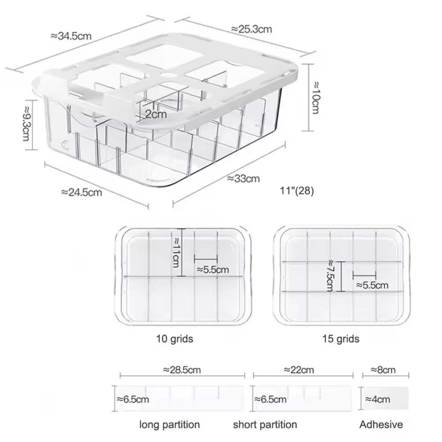 Wardrobe storage box organizer punch-free multi-functional closet storage South Africa”