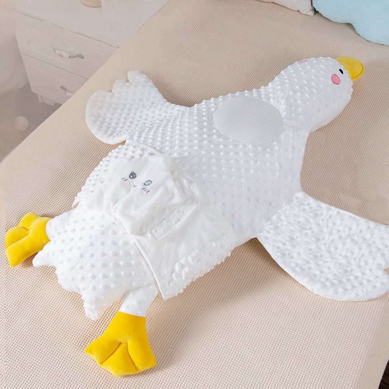 white goose stuffed baby pillow, baby sleep soothers South Africa,