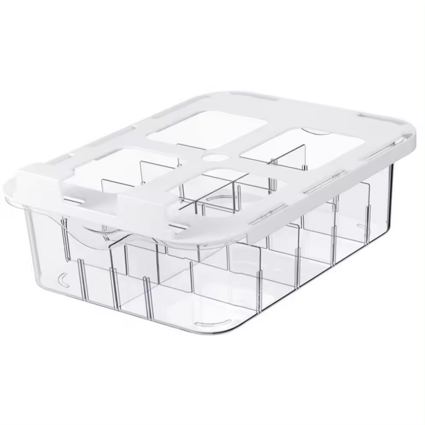 Foldable punch-free storage box for wardrobe closet organization