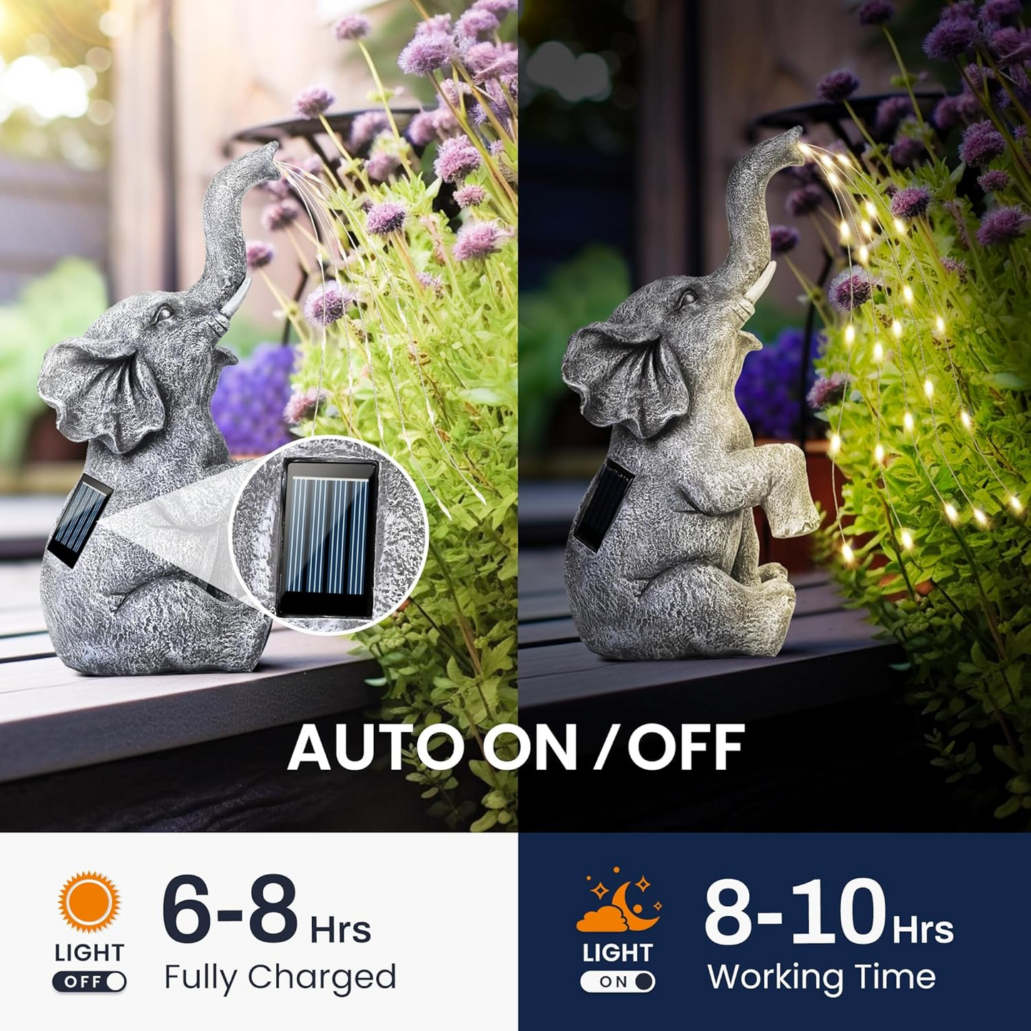 Solar LED Statues for Yard SA