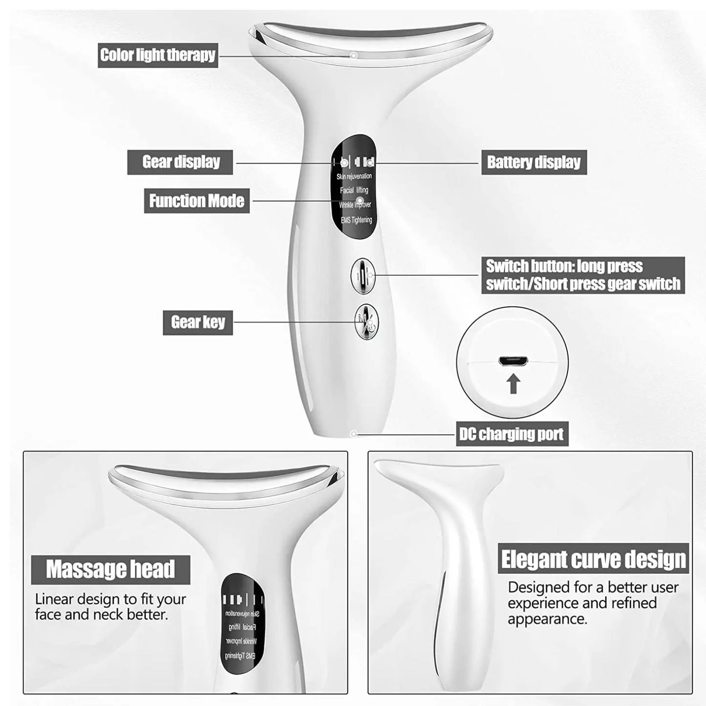 EMS Facial Device South Africa, Facial Massager for Wrinkles