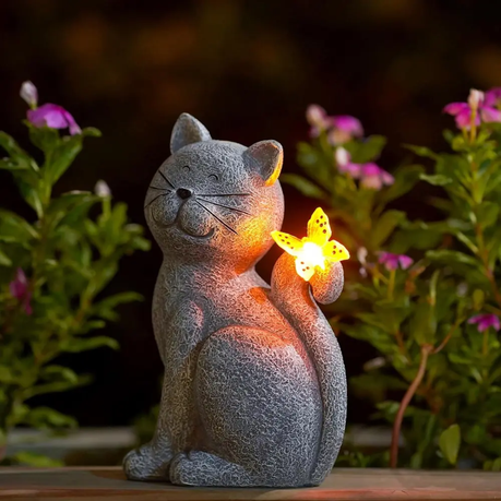 Outdoor Statue Solar Light
