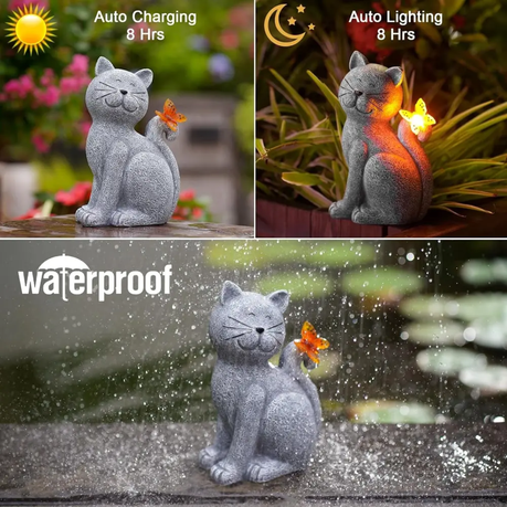 Decorative Solar Garden Statue