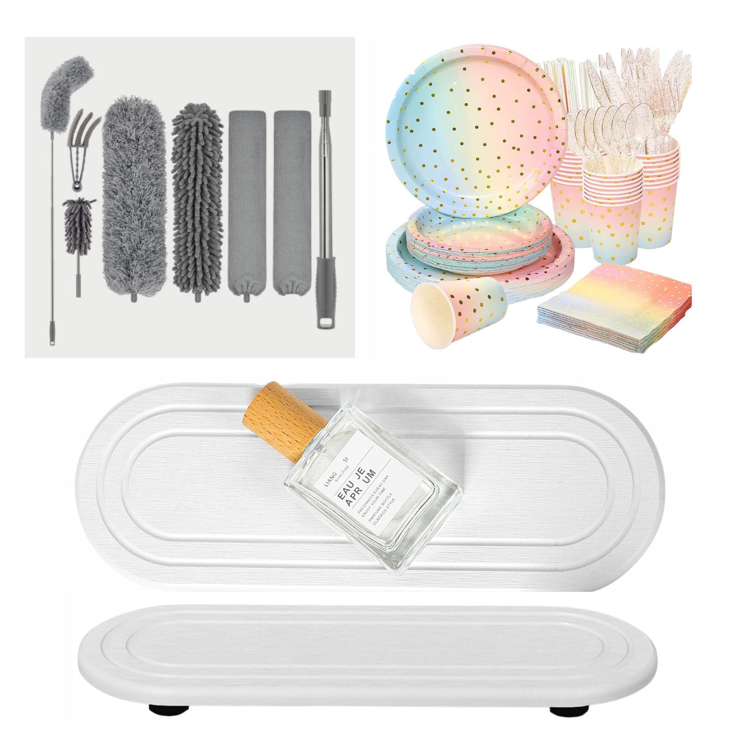 Kitchen and household essentials including cleaning tools organizers and home utilities South Africa