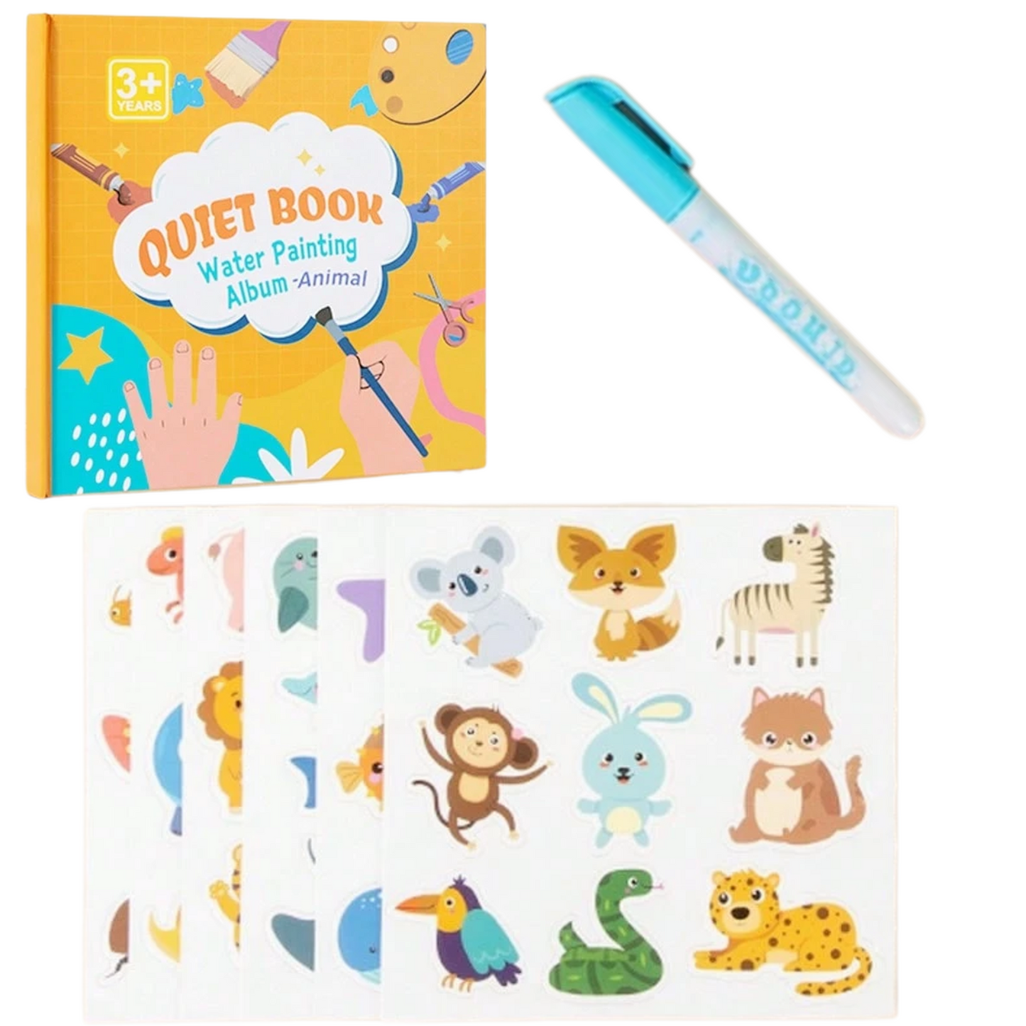 Toddler travel quiet book SA