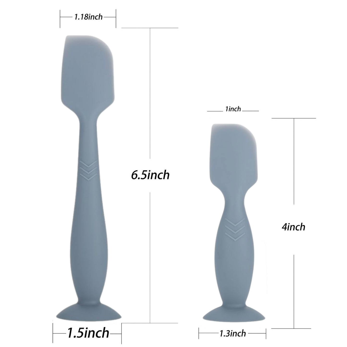 Baby Diaper Cream Spatula Applicator Soft Silicone Multipurpose Pack of 2
