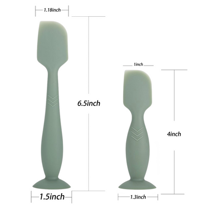 Baby Diaper Cream Spatula Applicator Soft Silicone Multipurpose Pack of 2