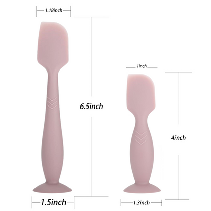 Baby Diaper Cream Spatula Applicator Soft Silicone Multipurpose Pack of 2