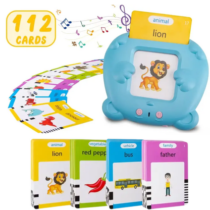 Talking Flash Cards with Reader – Speech Development Toy for Kids