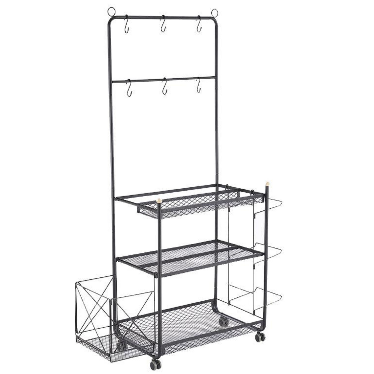 Home Gym Storage Rack – Premium Metal Organizer with Wheels South Africa
