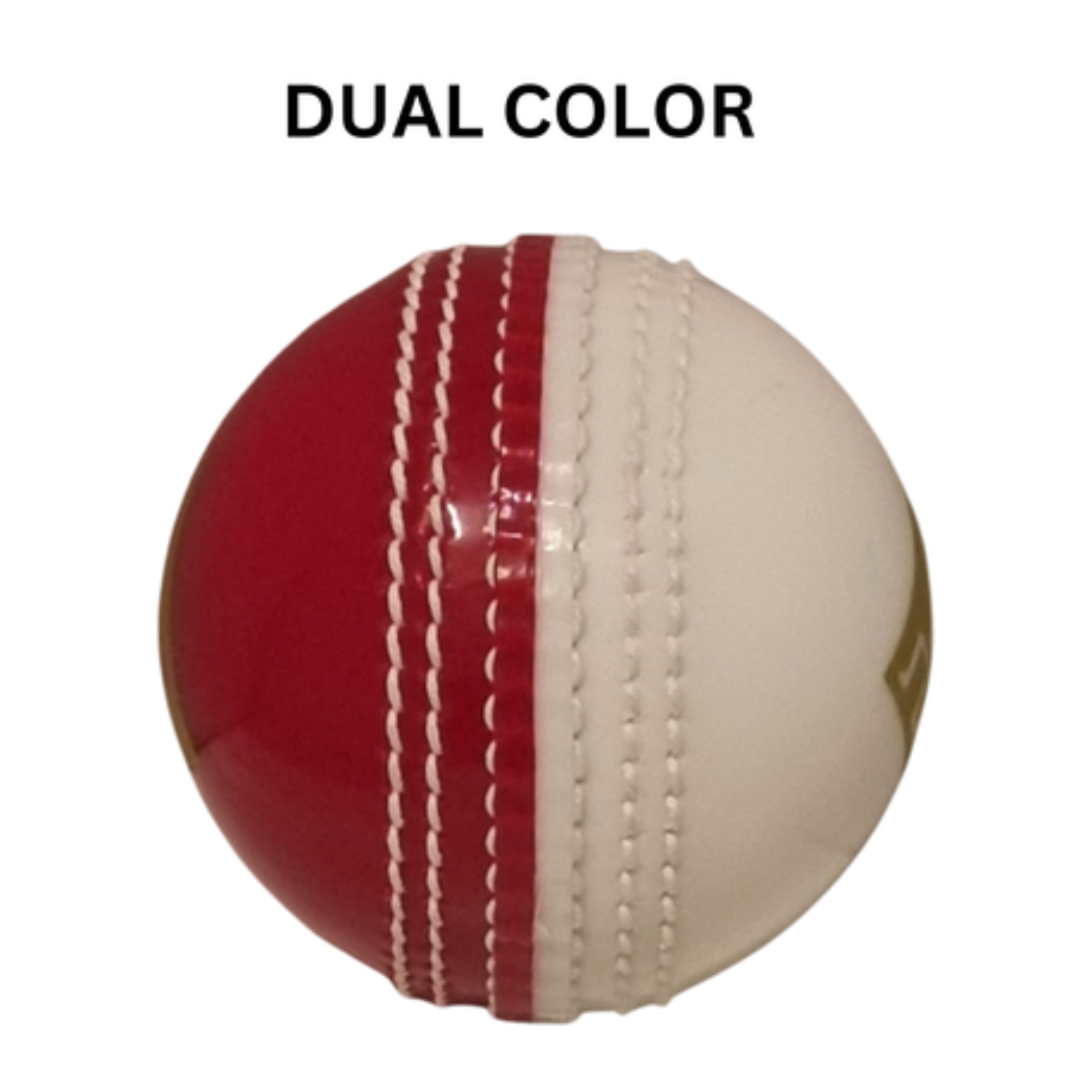 Durable NAS Incredible Ball Cricket Ball with synthetic outer layer and machine stitching