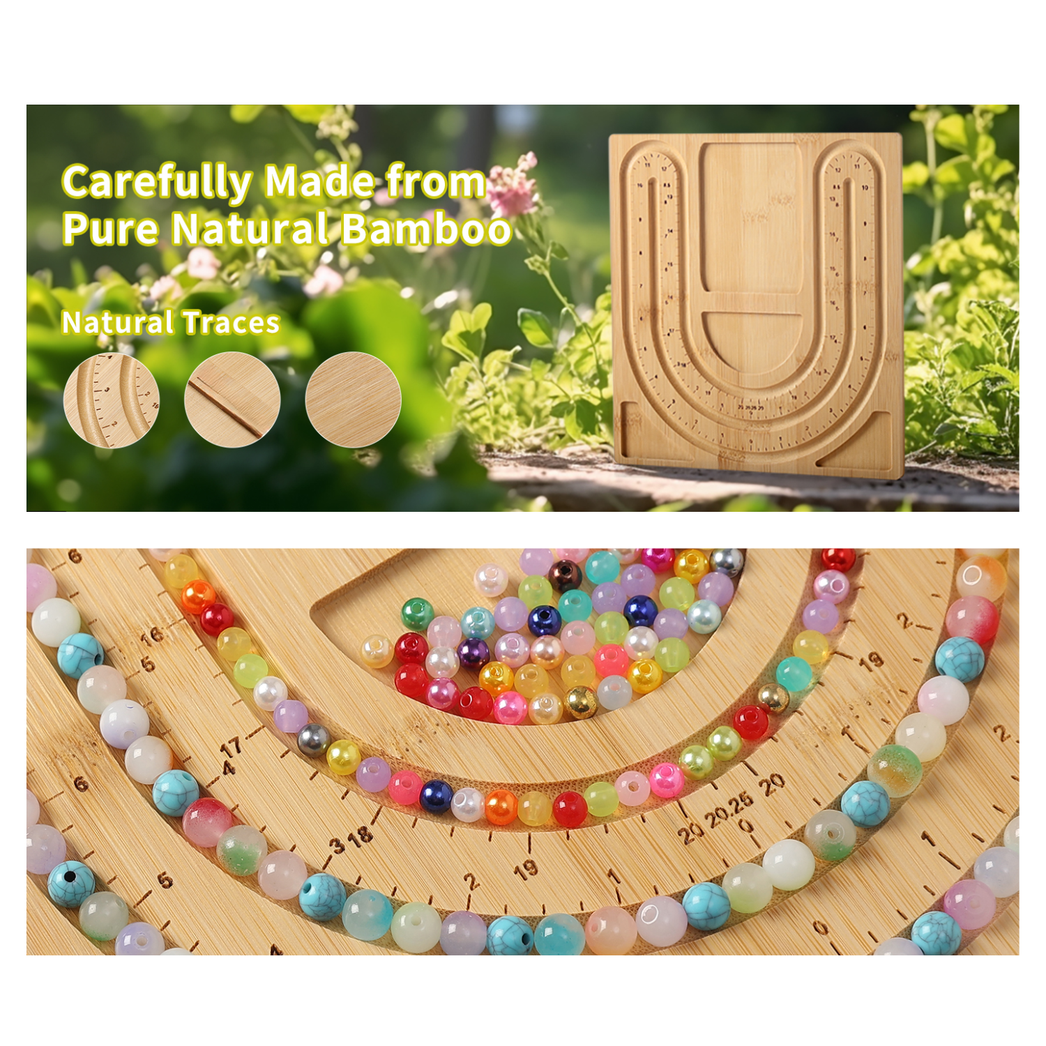 bamboo bead board for jewelry making