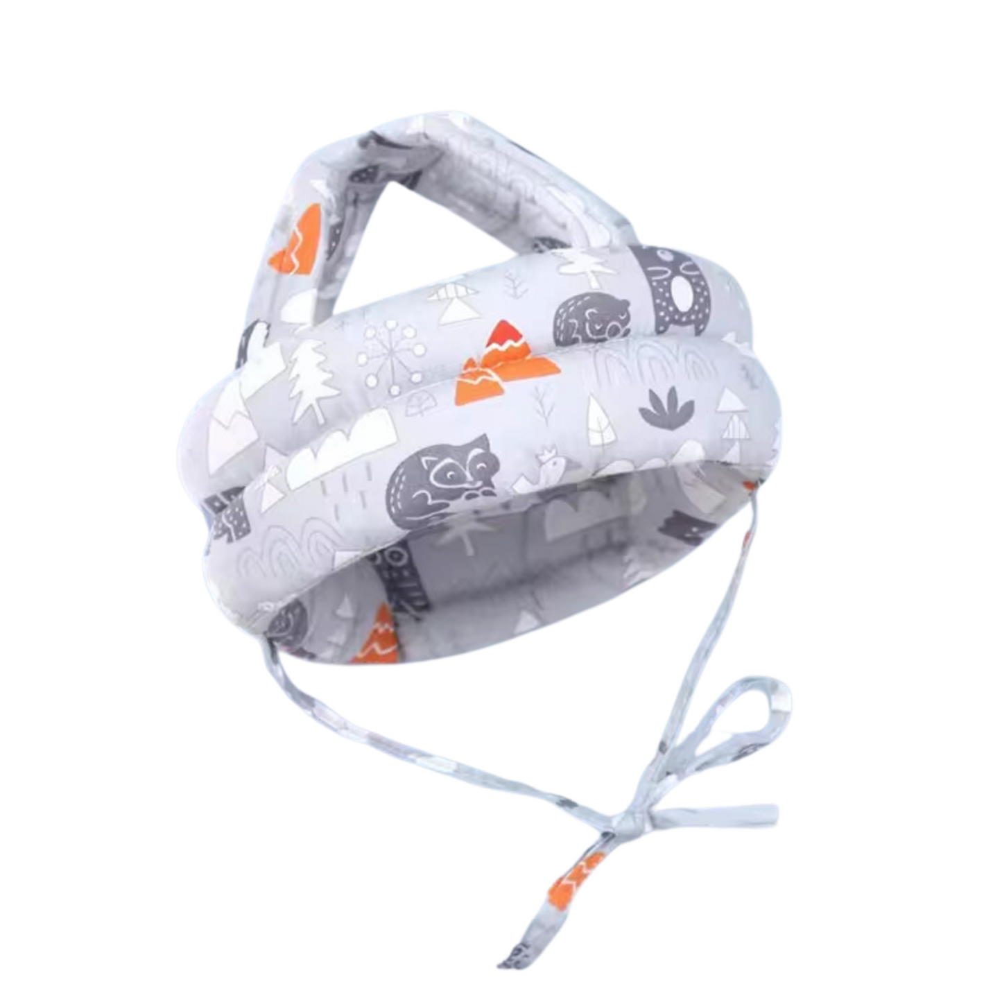 Baby safety helmet adjustable with Velcro strap