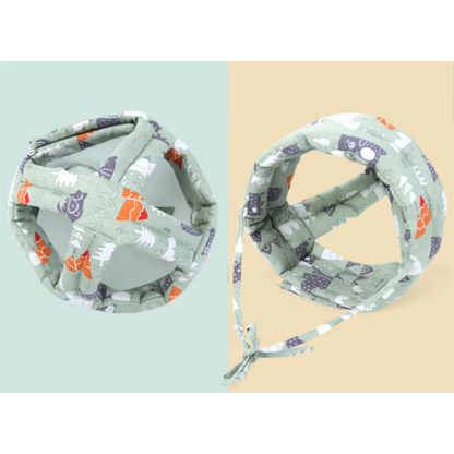 Baby helmet with IXPE foam shock absorption