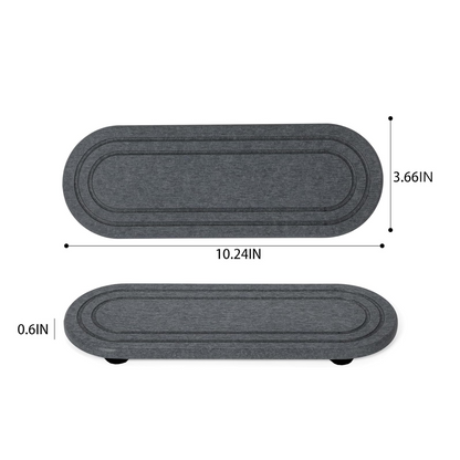 Water Absorbing Stone Tray – Quick Drying Bathroom Soap Dish South Africa