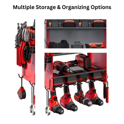 Heavy duty tool rack