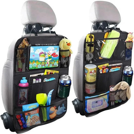 Car Kick Back Seat Protector Accessories Organizer Storage for Kids Adult