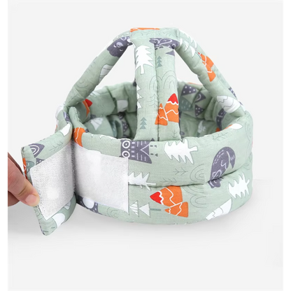 Soft protective baby headgear for 19–24 months
