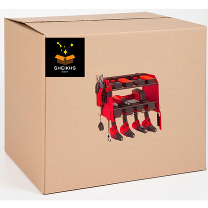 Wall mounted tool shelf