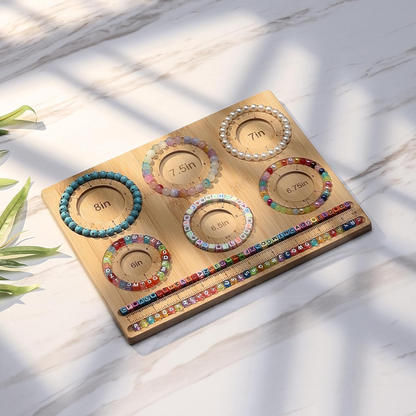 Bamboo Beading Board For Jewelry Making