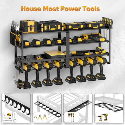 DIY & Professional Tool Organizer – Secure Wall Mount Rack South Africa