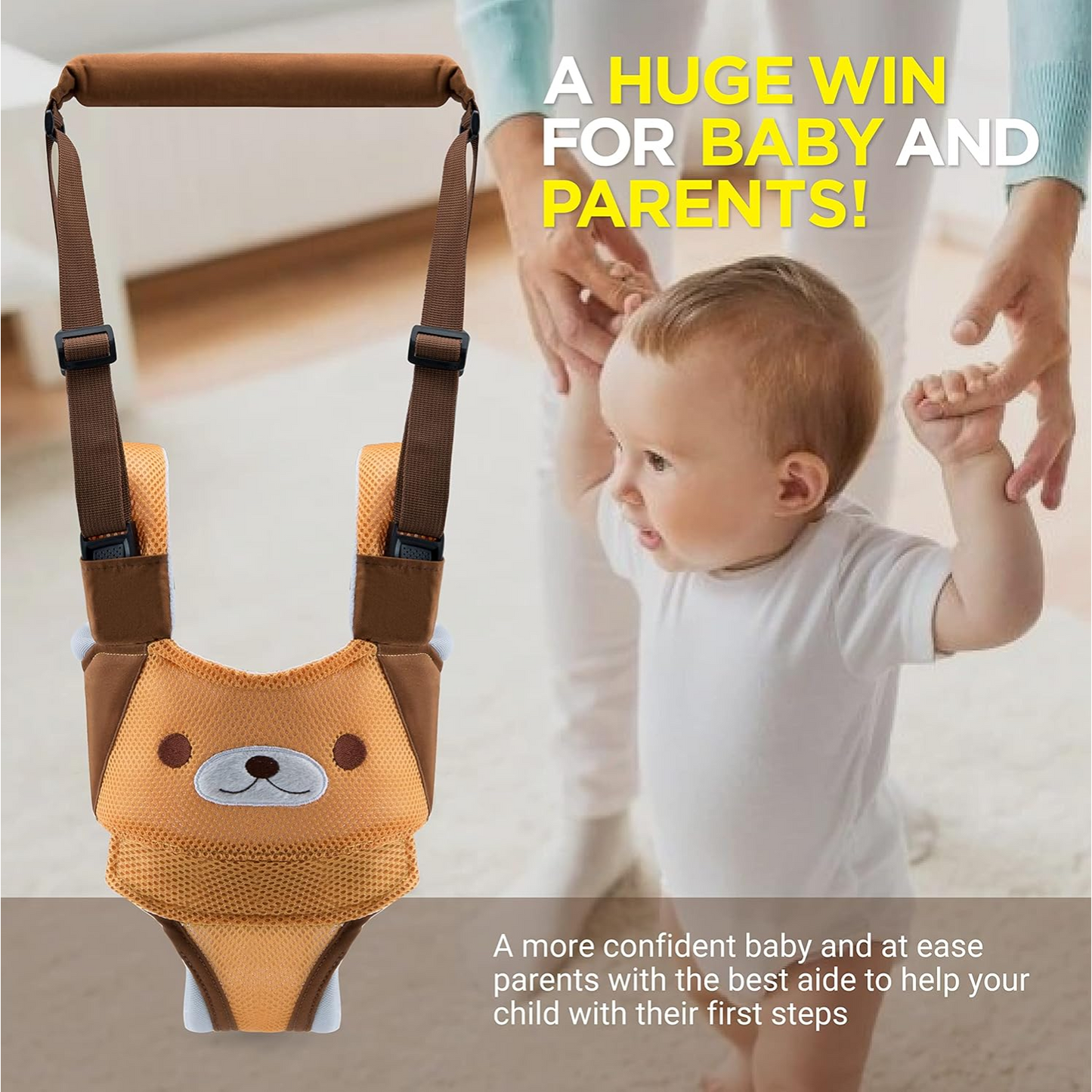 Toddler Safety Harnesses & Leashes, Baby Walking Harness | Adjustable Toddler Walking Assistant South Africa