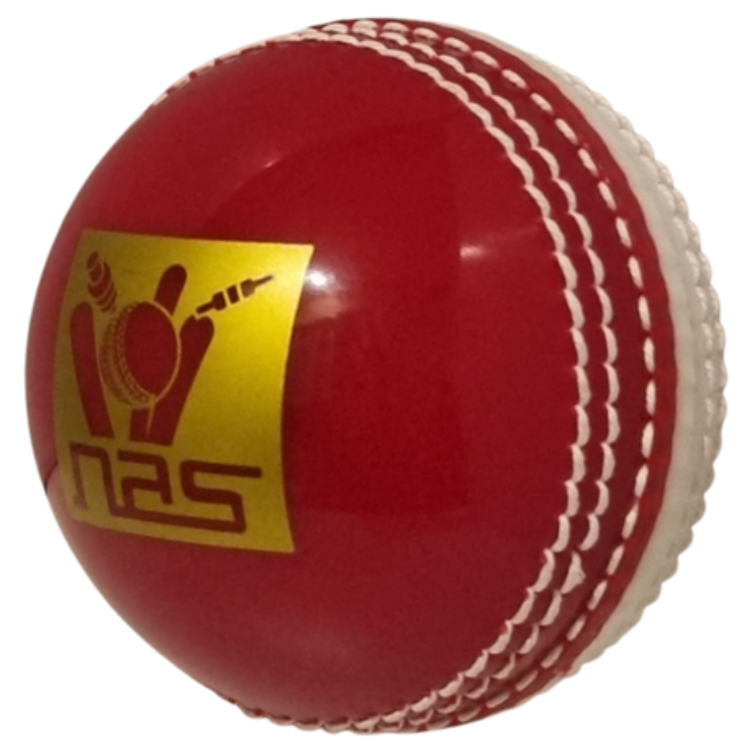 Set of 6 NAS Incredible Ball Cricket Balls in red