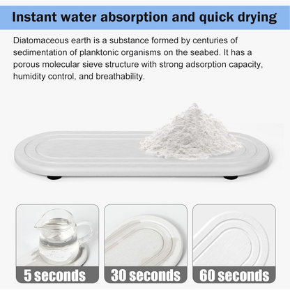 Water Absorbing Stone Tray South Africa | Quick Drying Diatomite Sink Tray – Sheikhs.online