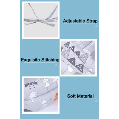 Baby safety helmet adjustable with Velcro strap