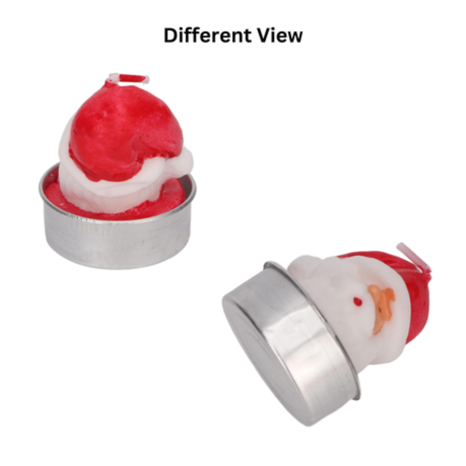 Scented Santa Candles Snowman Design Christmas Décor