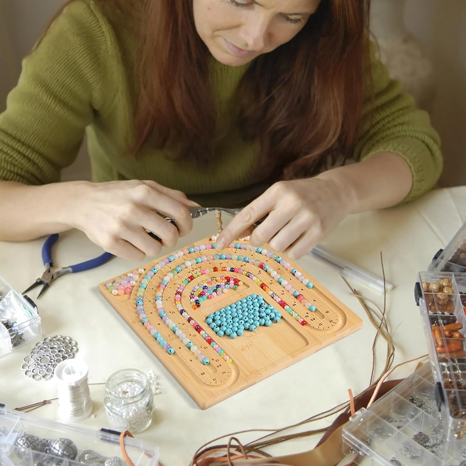 bamboo bead board