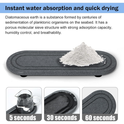 Water Absorbing Stone Tray – Quick Drying Bathroom Soap Dish South Africa