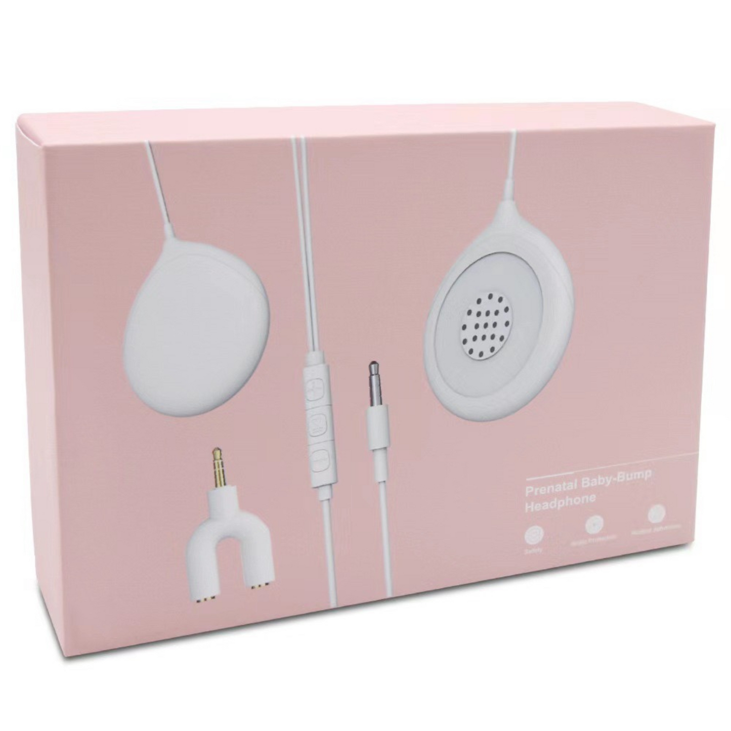 Prenatal Belly Speaker Earphones Play Music Voices to Baby in The Womb