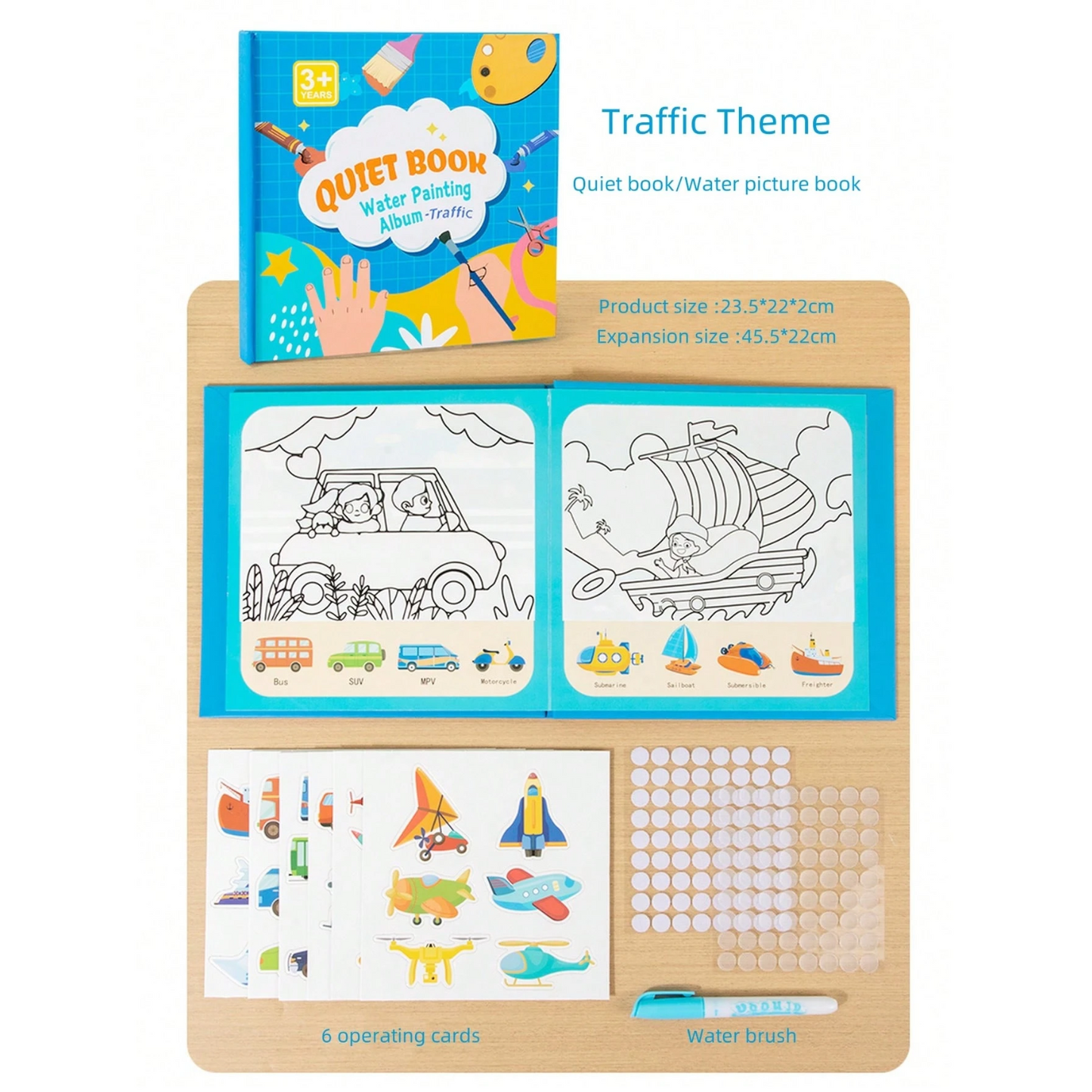 Educational quiet book for children