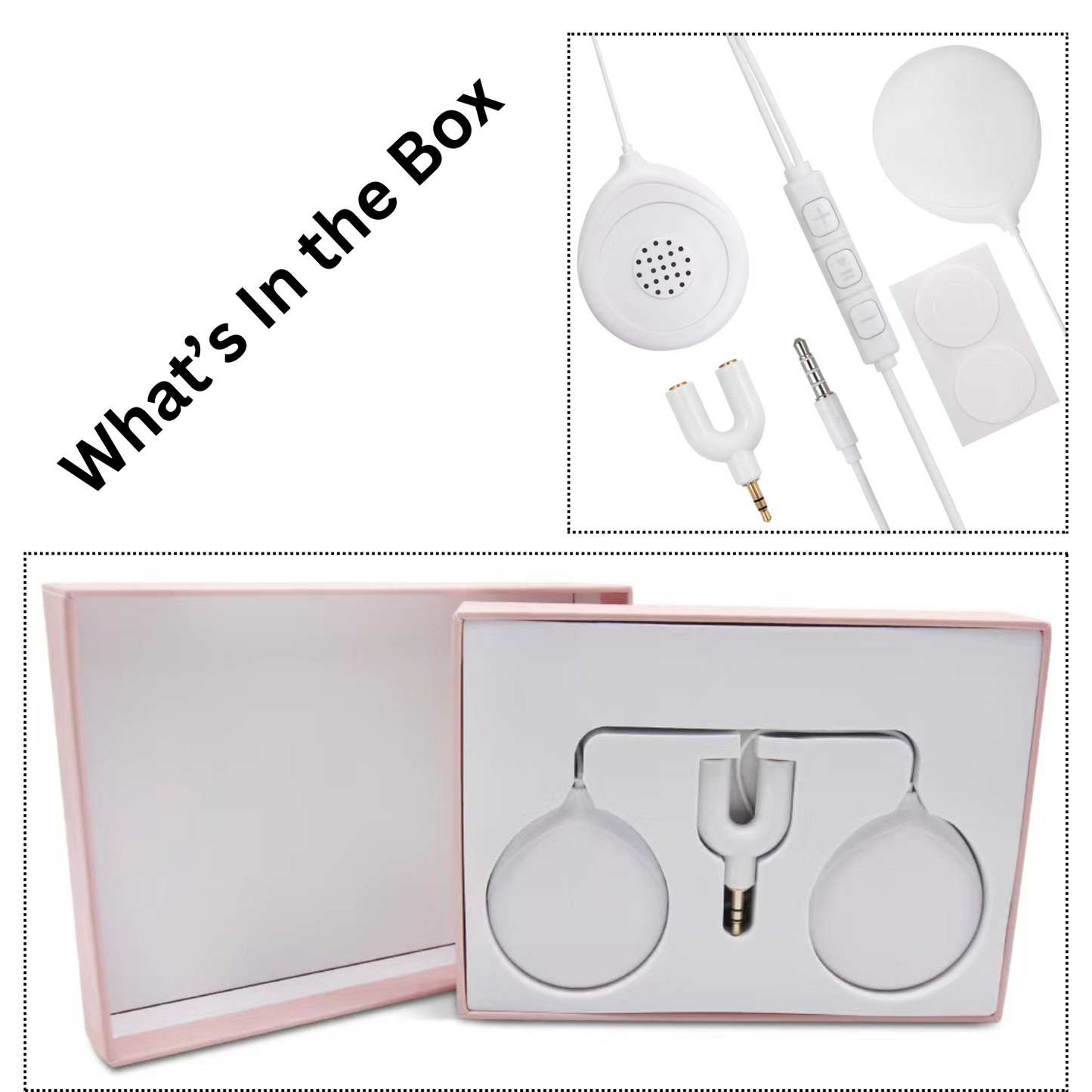 Prenatal Belly Speaker Earphones Play Music Voices to Baby in The Womb