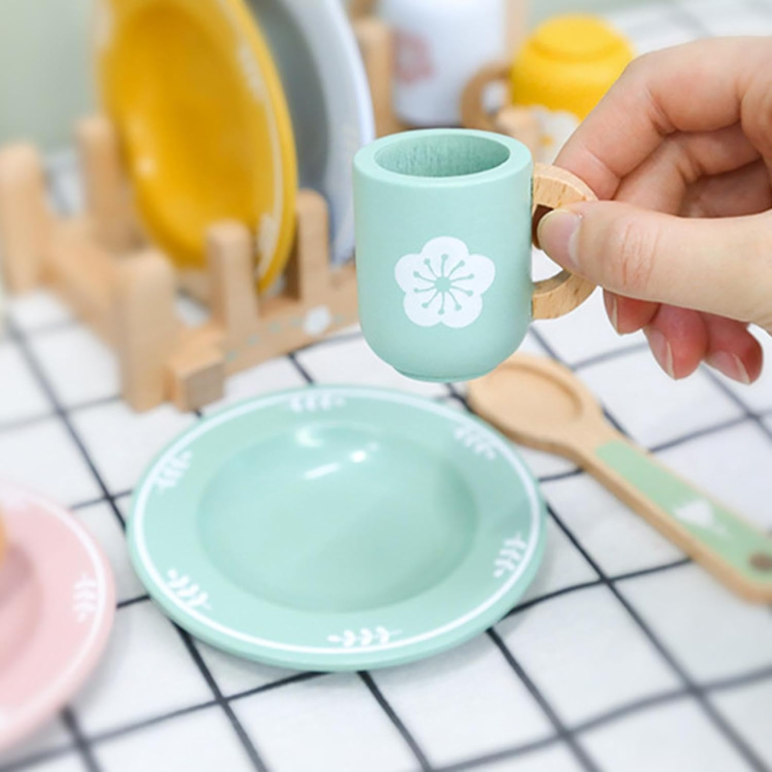 Wooden Montessori Pretend Cooking Set – Educational Toys for Kids SA