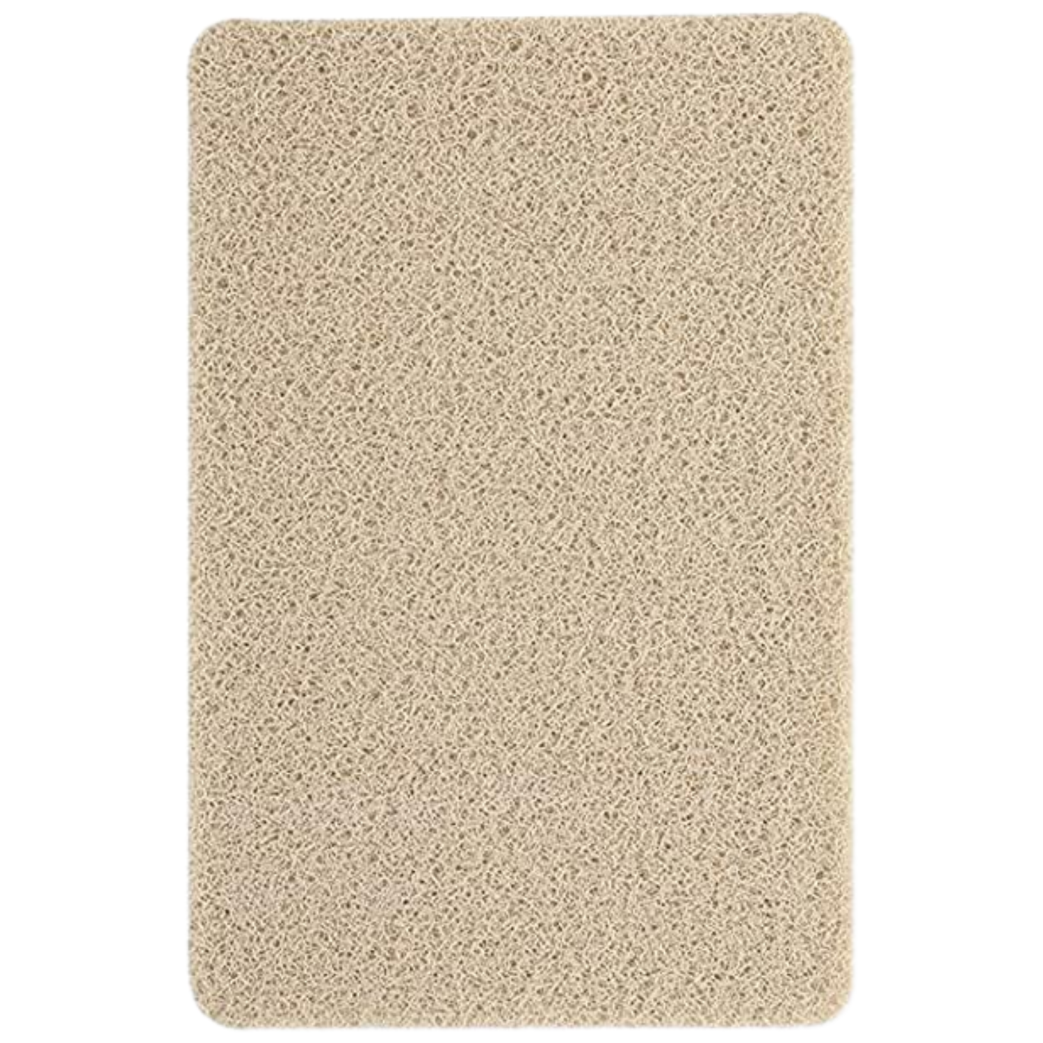 Premium PVC bathtub mat with drainage holes and quick-drying design