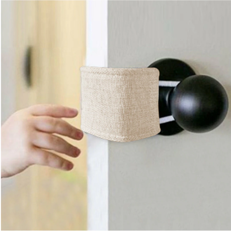 Set of 3 Door Silencer Cushions for Dorms, Bathrooms, and Homes