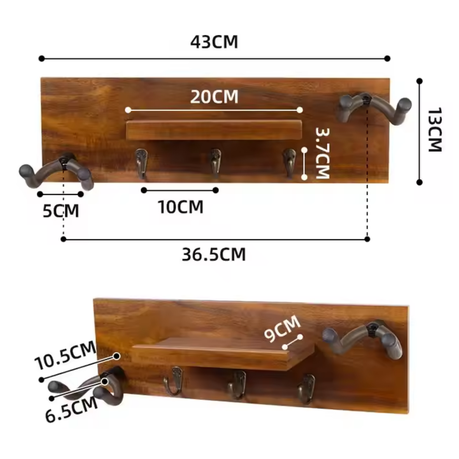 Wooden Guitar Shelf Wall Mount for Home & Studio in South Africa