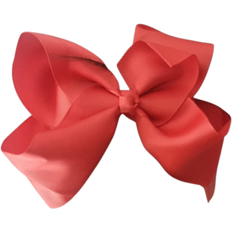 Baby Children Kid Bow Head Band - Set of 2 Bands With White & Orange Color