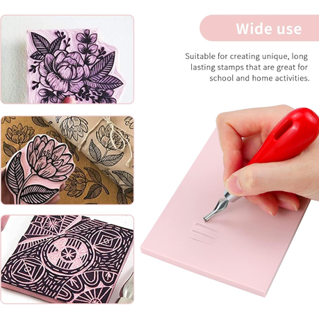rubber block carving kit